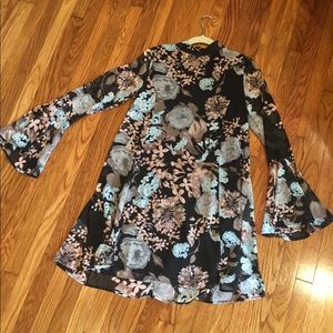 Lulu’s floral mini dress NWOT